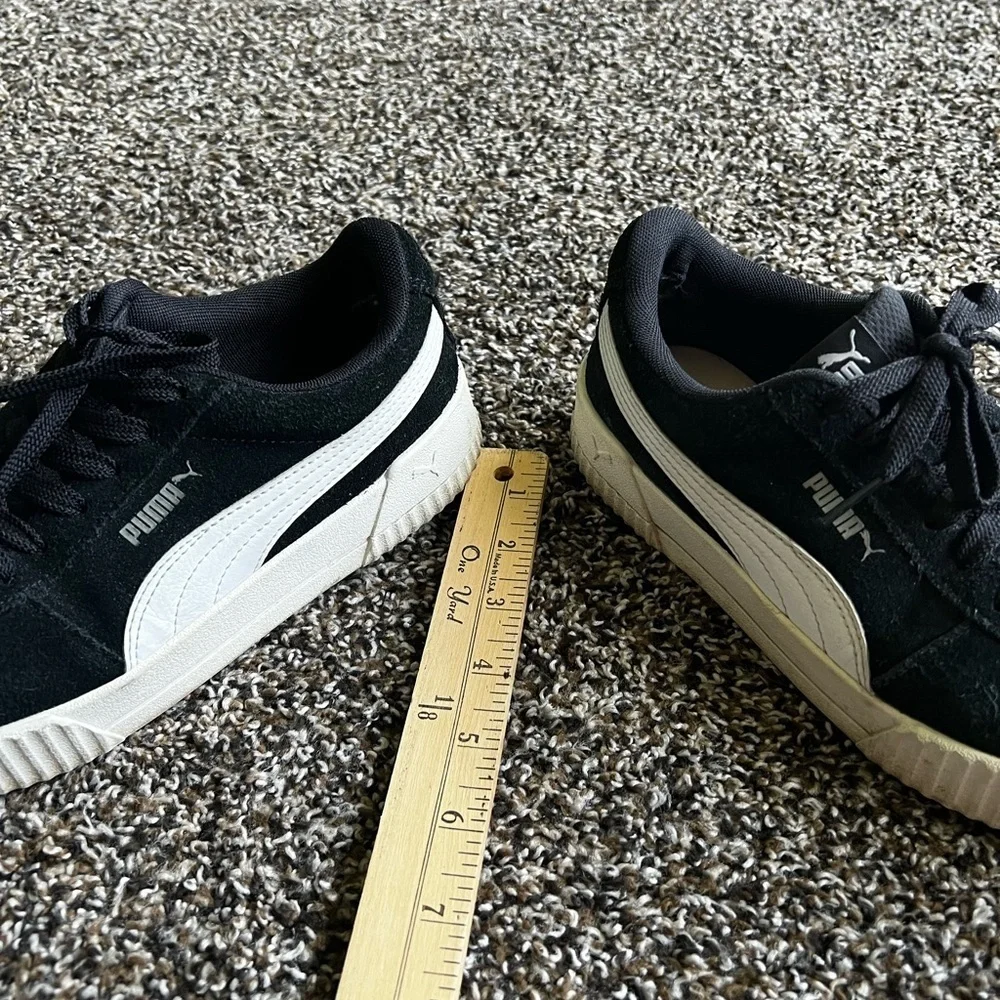 Puma Classic Black Suede Sneakers